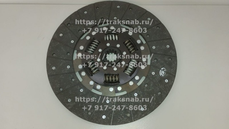 Диск сцепления усиленная ступица (с пружинами,безасбест. н-а) (БЗТДиА) — 1