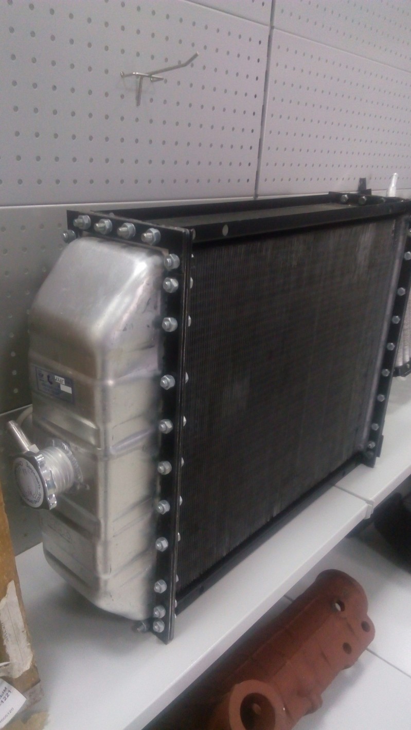 Радиатор в сб. (МТЗ-1221) 5-и ряд. алюм. — 1