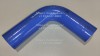 Патрубок силиконовый радиатора верхний D-54 142-1303010 (синий), миниатюра — 1