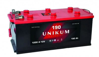 АКБ UNIKUM 6СТ-90Аh п.п. (EN700) 353*175*190