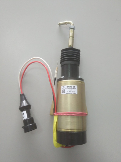 Электромагнит останова 24 V на Д-245 не исп-ть