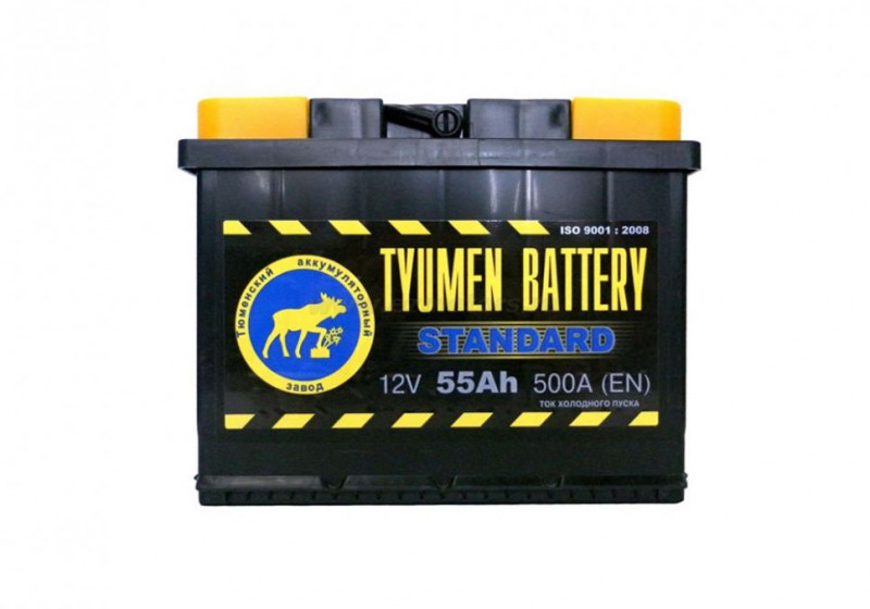 АКБ Тюмень 6СТ-55 12В L STANDART — 1