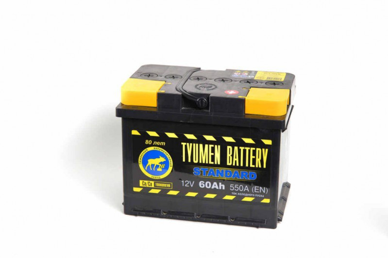 АКБ Тюмень 6СТ-60 12В L STANDART о/п — 1